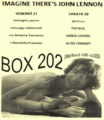 live al box 202 locandina